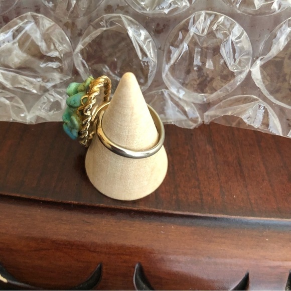 Vintage Stone Ring Size 7.5 - Picture 2 of 4